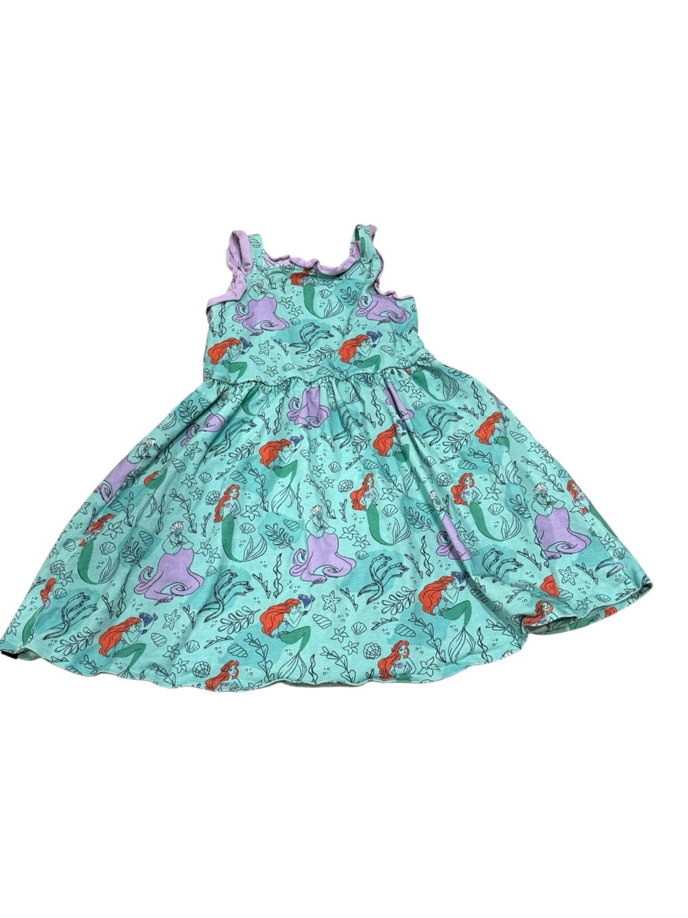 Rags to Raches girls Disney Little Mermaid Ariel Dress